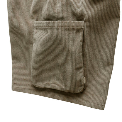 Corduroy Cargo Short Khaki