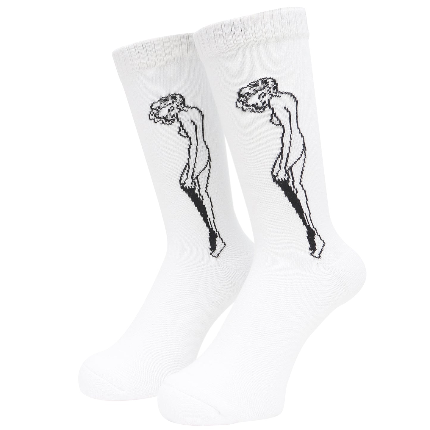 Cathie Socks White