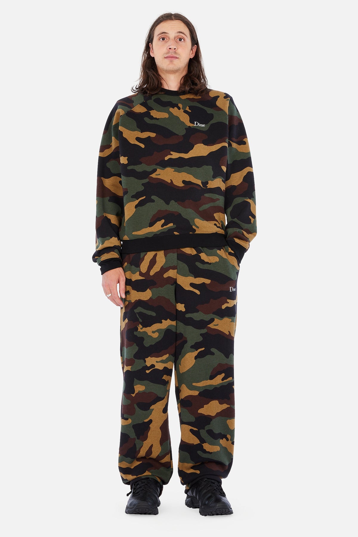 Classic Logo Crewneck	Dark Camo