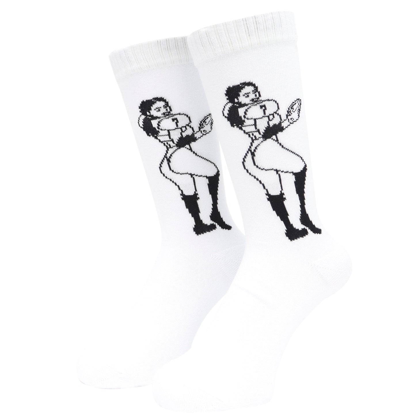 Colleen Socks White