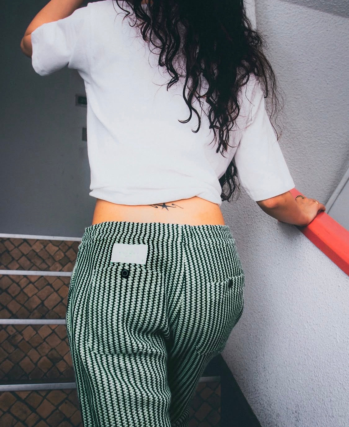Knit Beach Pant Mint