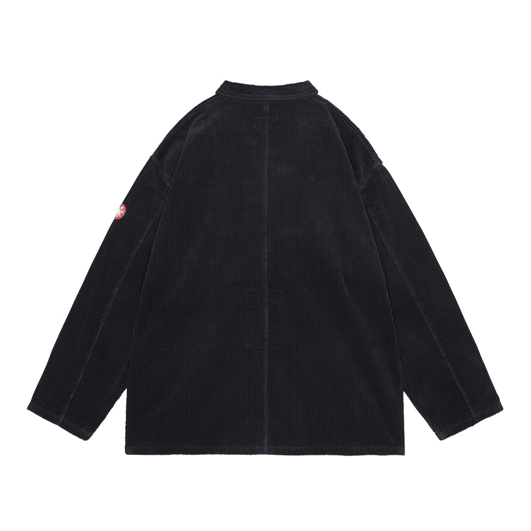 CES28JK19 6W CORD ZIP JACKET BLACK