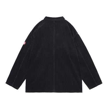 CES28JK19 6W CORD ZIP JACKET BLACK