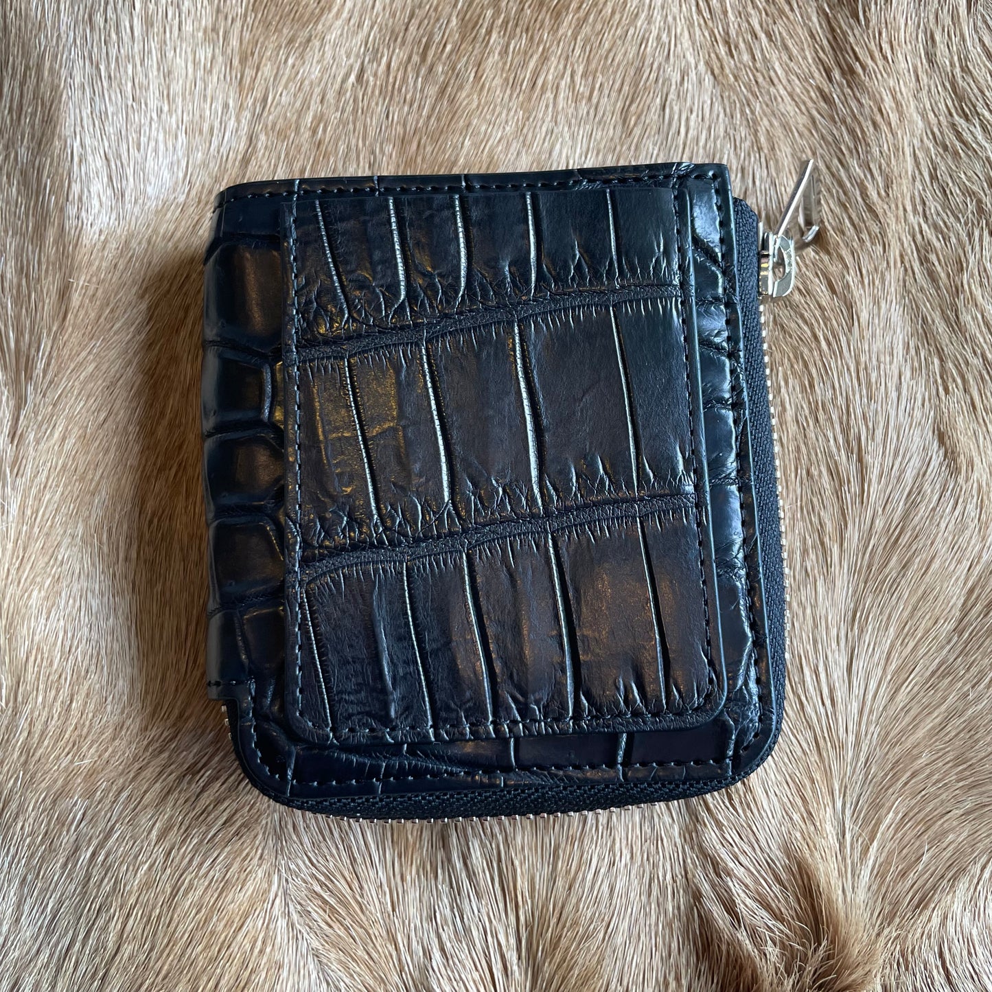 CRISTY VERY COMPACT WLT .5 / CROCO Black