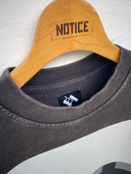 TTT15TS003	TTT Block T-shirt Black Acid Wash
