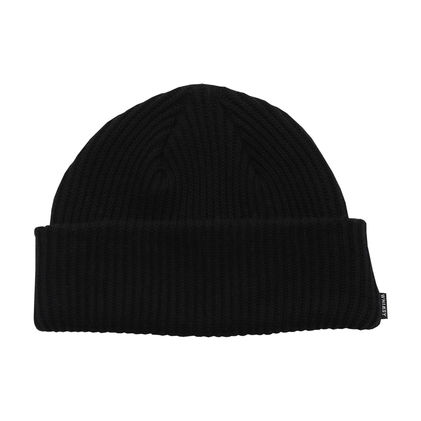 Fine Gauge Beanie BLACK