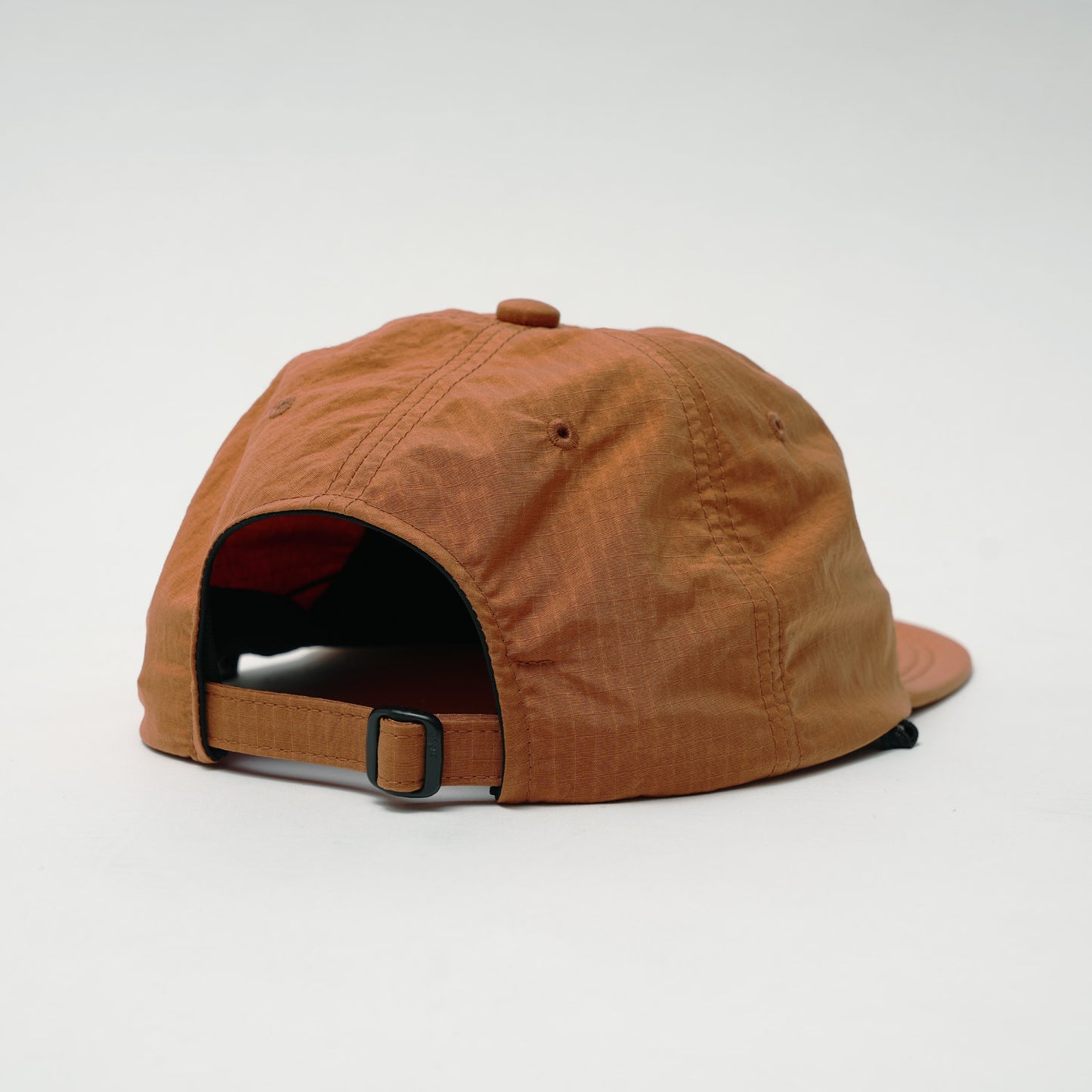 GB26FW-001 SOFT BRIM 6 PANEL CAP w/ CHIN STRAP (OFFLINE) ORANGE