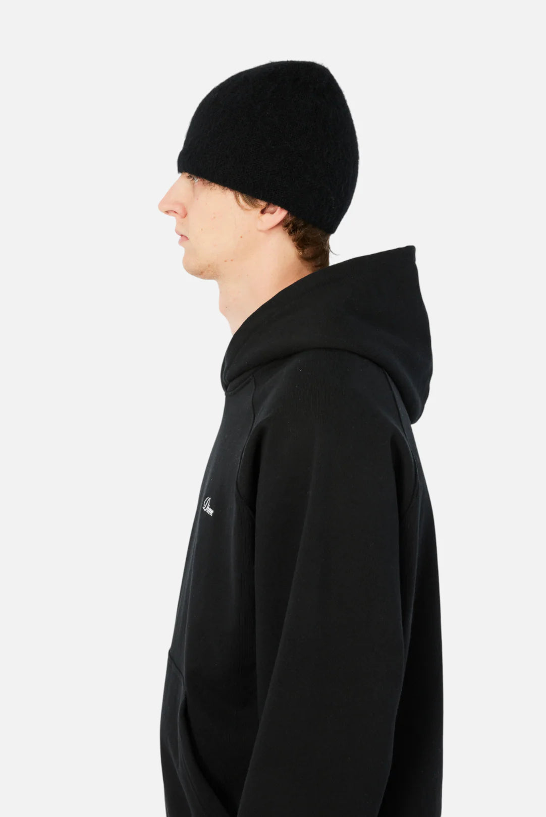 Mohair Skully BLACK