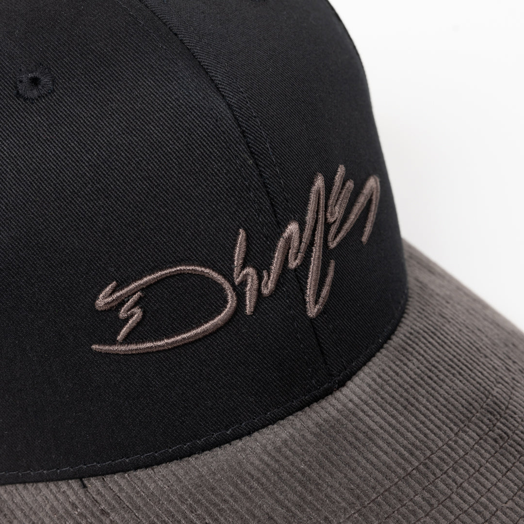 Scribble Full Fit Cap Black