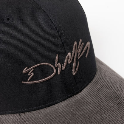 Scribble Full Fit Cap Black