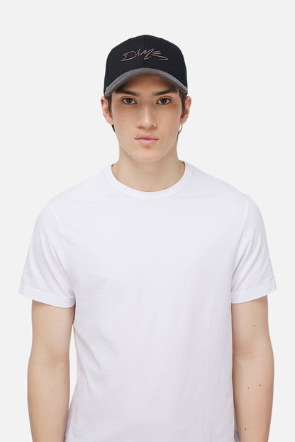 Scribble Full Fit Cap Black