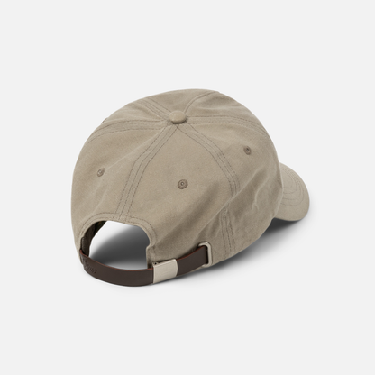 Waxed Worker Cap Taupe
