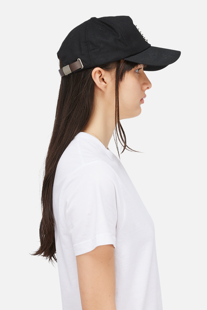 Waxed Worker Cap Black