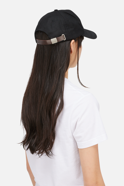 Waxed Worker Cap Black