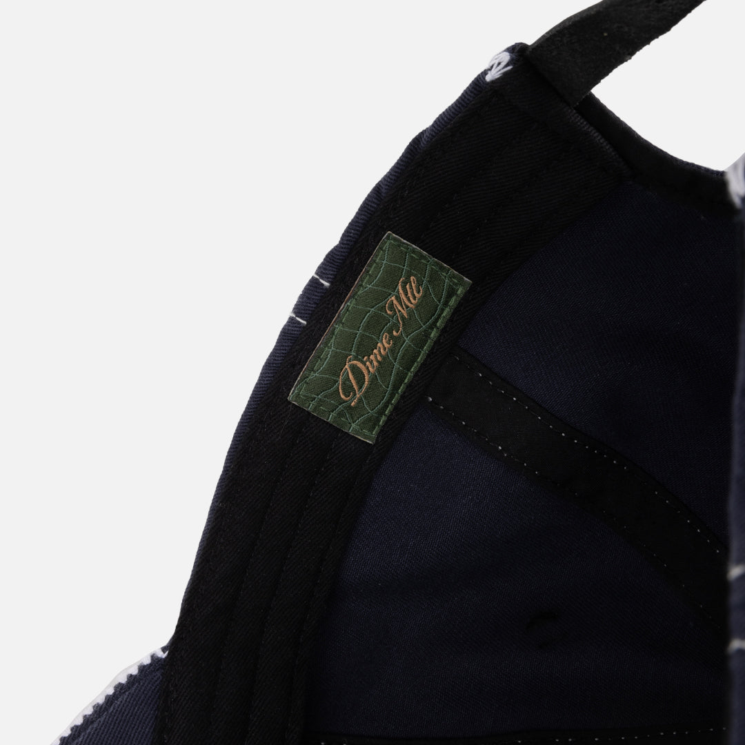Wavy D Low Pro Cap Black