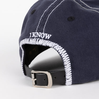 Wavy D Low Pro Cap Black