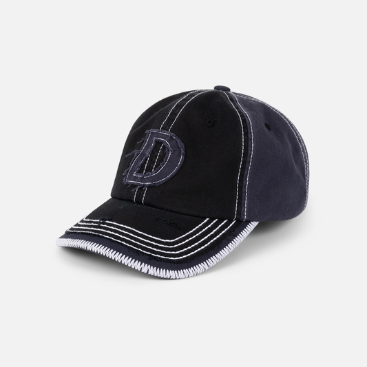 Wavy D Low Pro Cap Black