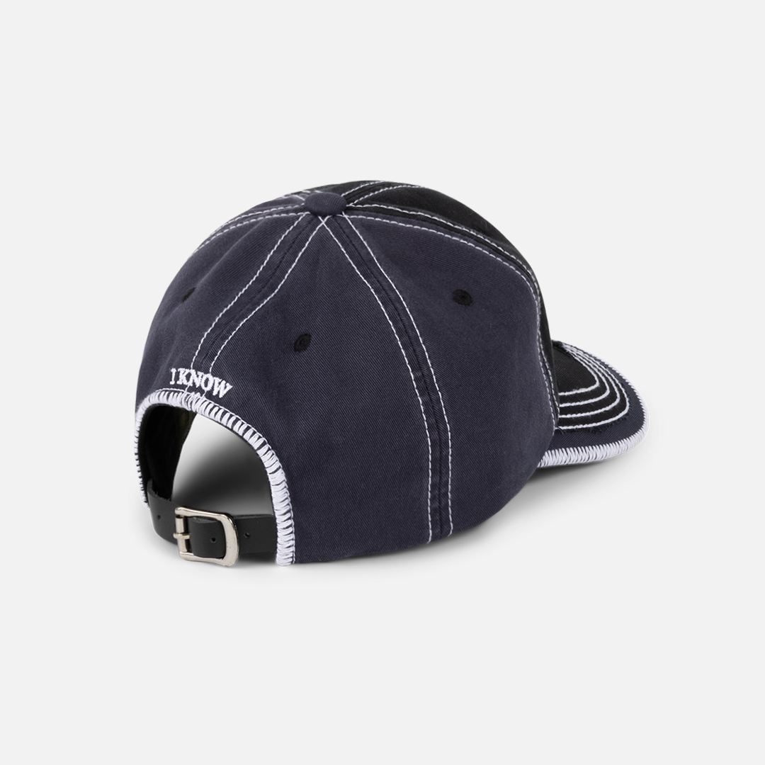 Wavy D Low Pro Cap Black