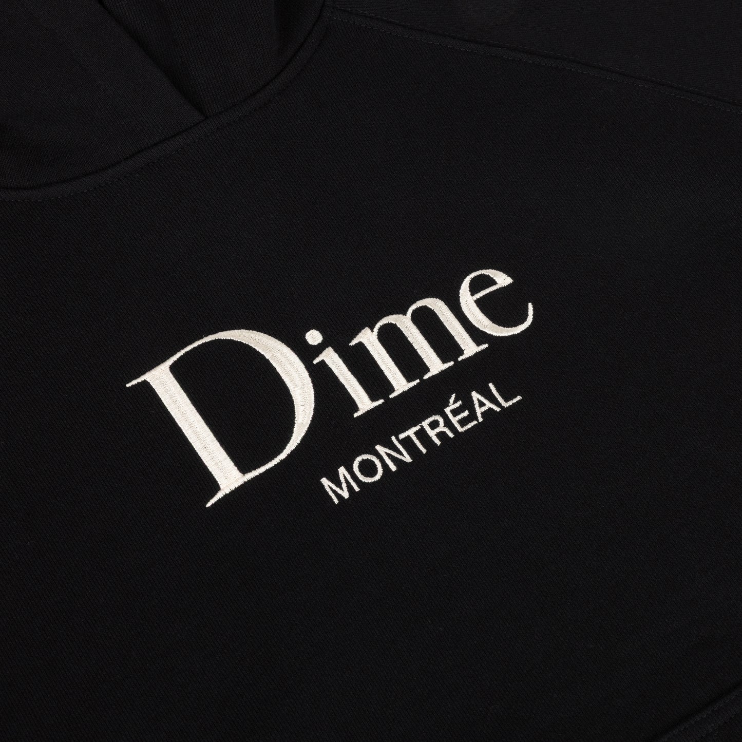 Classic Dime Mtl Hoodie Black
