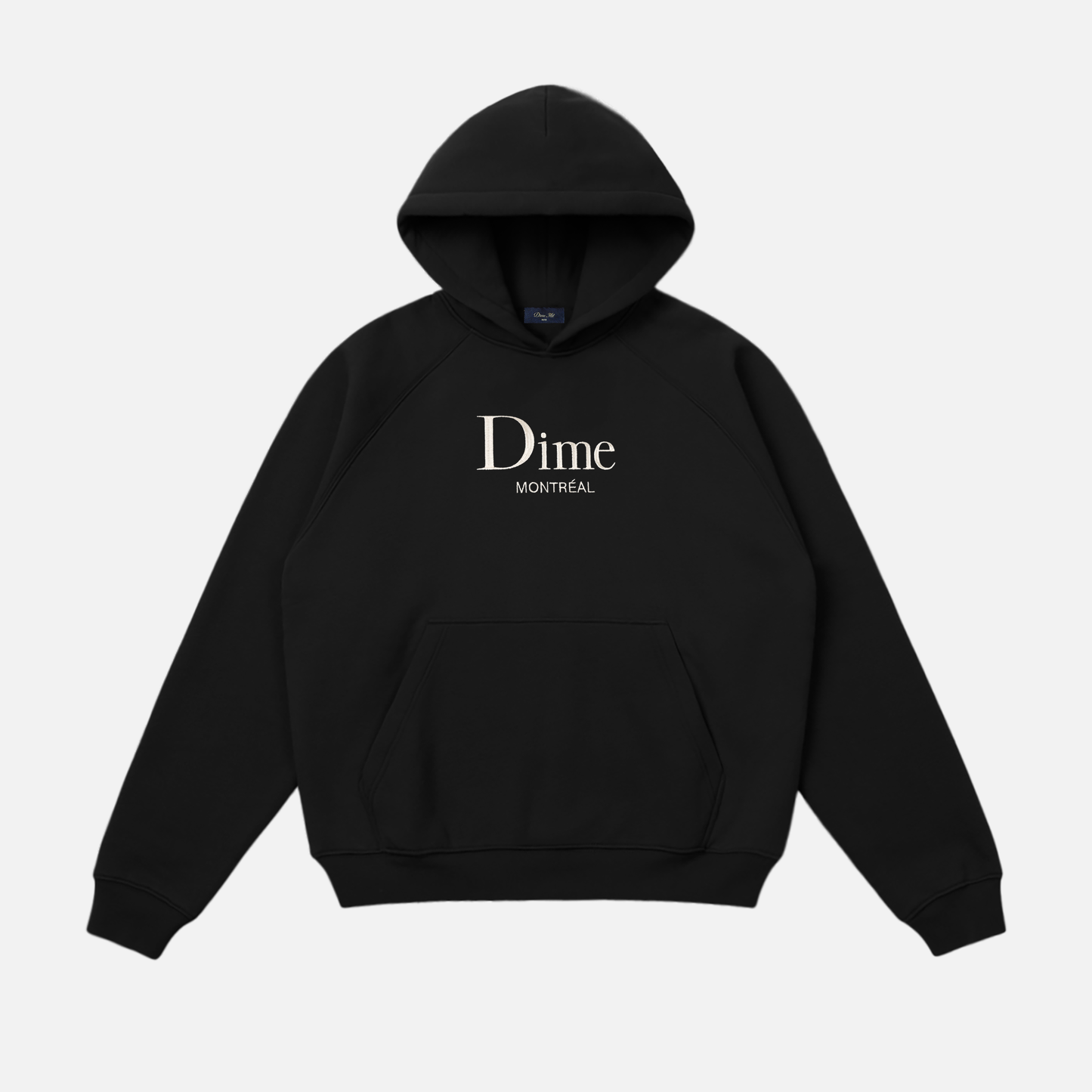 Classic Dime Mtl Hoodie Black