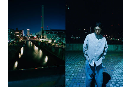 HOMIES SIDE LOGO B.D CHECK SHIRT MUSTARD