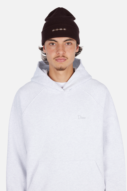 Space Fold Beanie Dark Brown