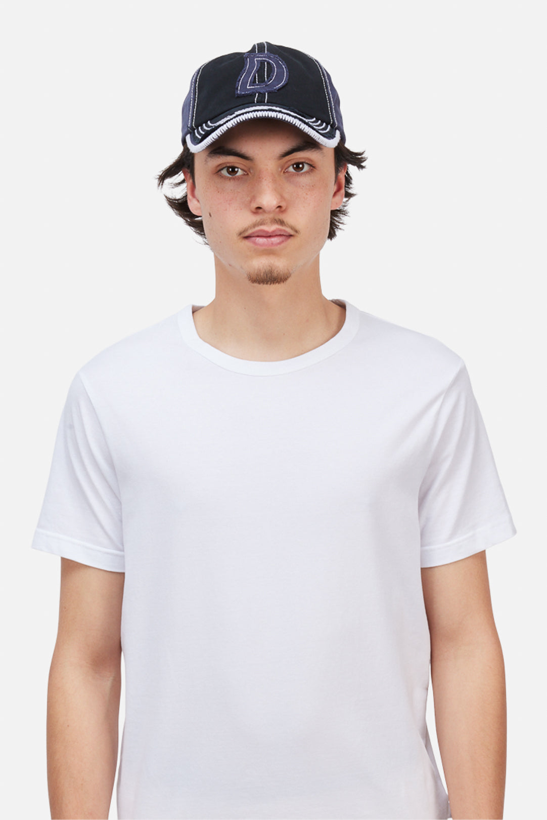 Wavy D Low Pro Cap Black