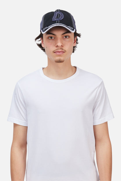 Wavy D Low Pro Cap Black