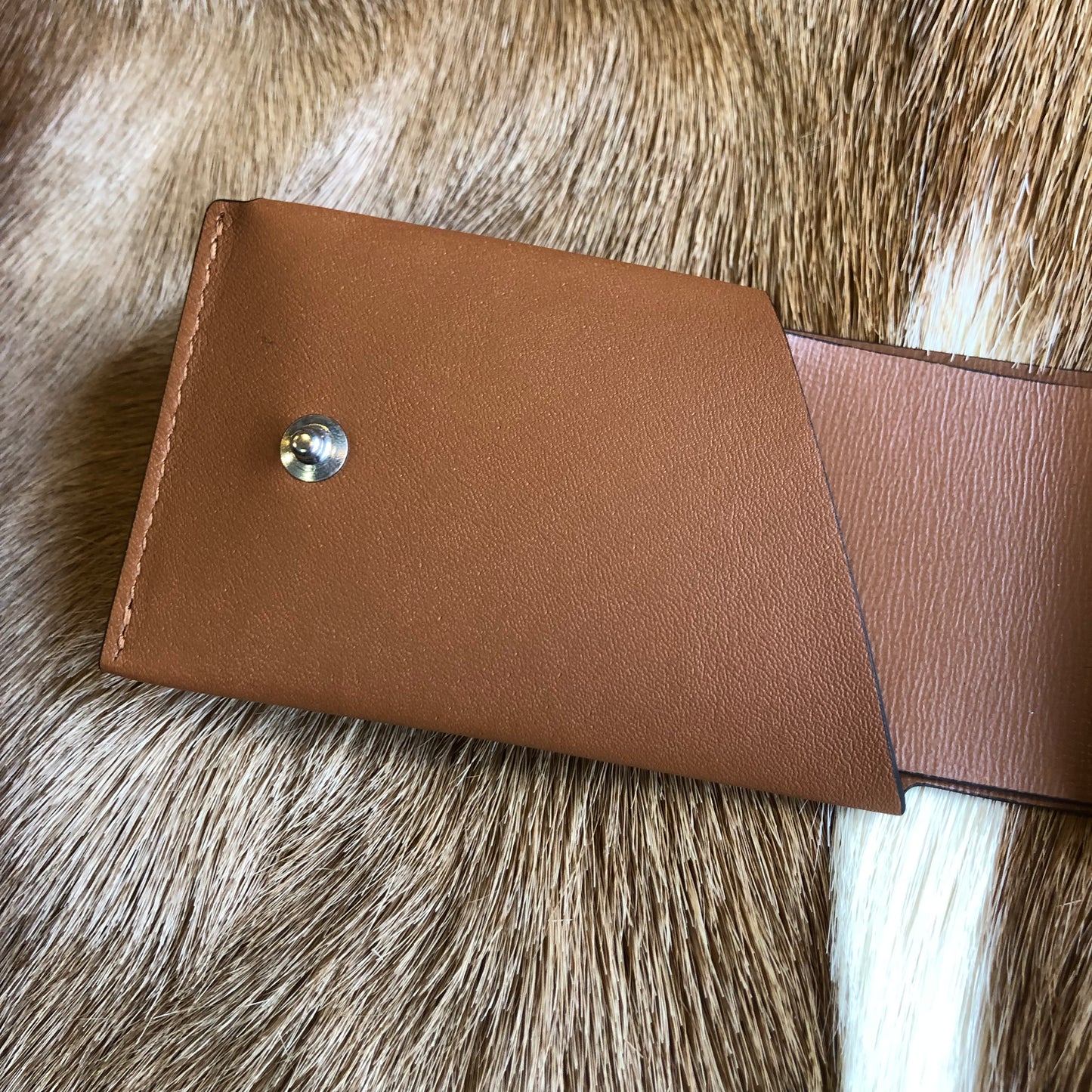 HERRIE VERTICAL CARD CASE / RAPTO PREMIER TEAK