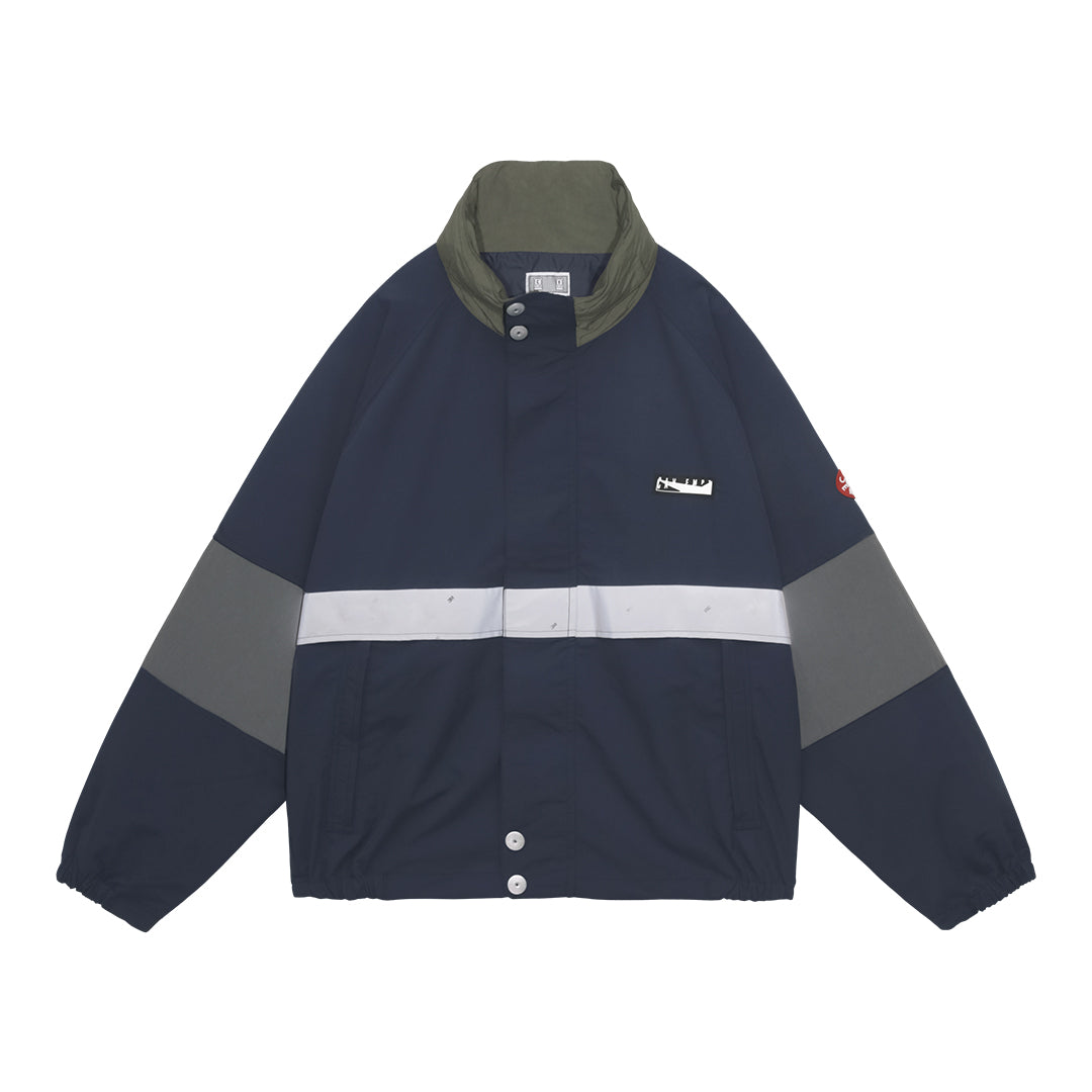 CES28JK12 REFLECT TAPE SAILING JACKET NAVY