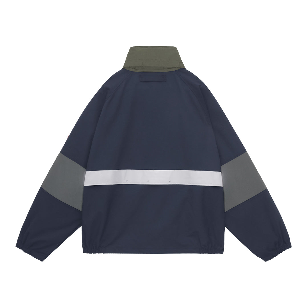 CES28JK12 REFLECT TAPE SAILING JACKET NAVY