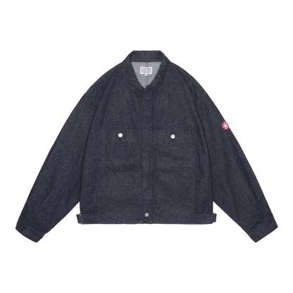 CES28JK24 NEP DENIM TRUCKER JACKET INDIGO