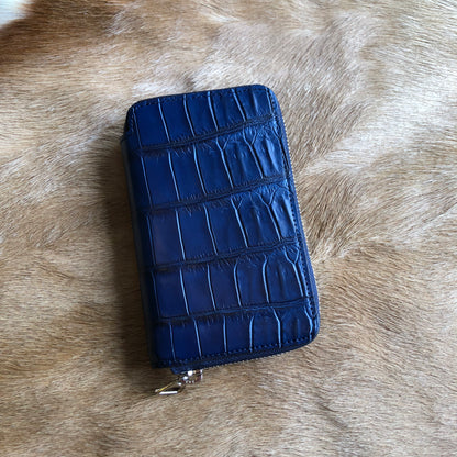 CRISTY SMART MID WLT.5 / AI CROCO INDIGO