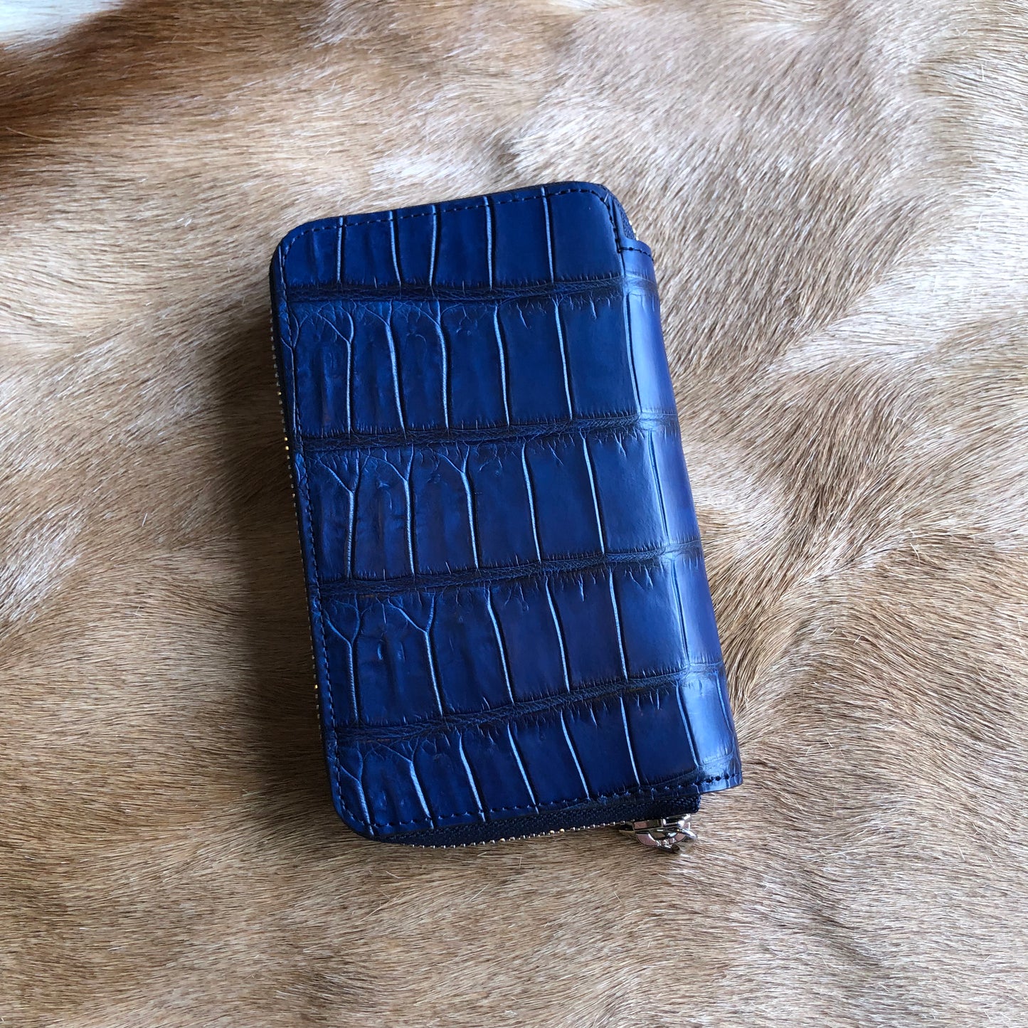 CRISTY SMART MID WLT.5 / AI CROCO INDIGO