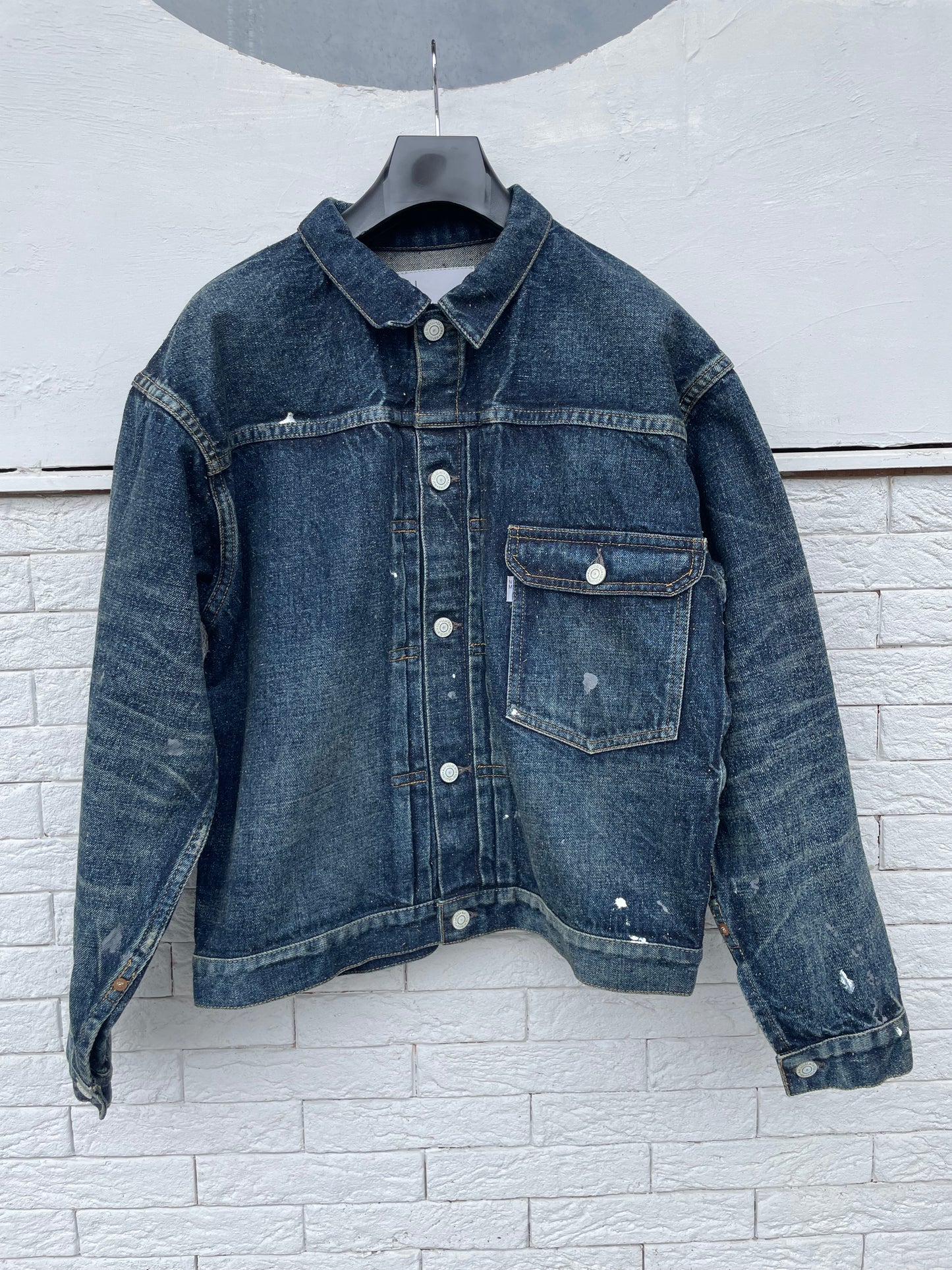 2066SSJK-YY-0001 #001 T-BACK DENIM JACKET