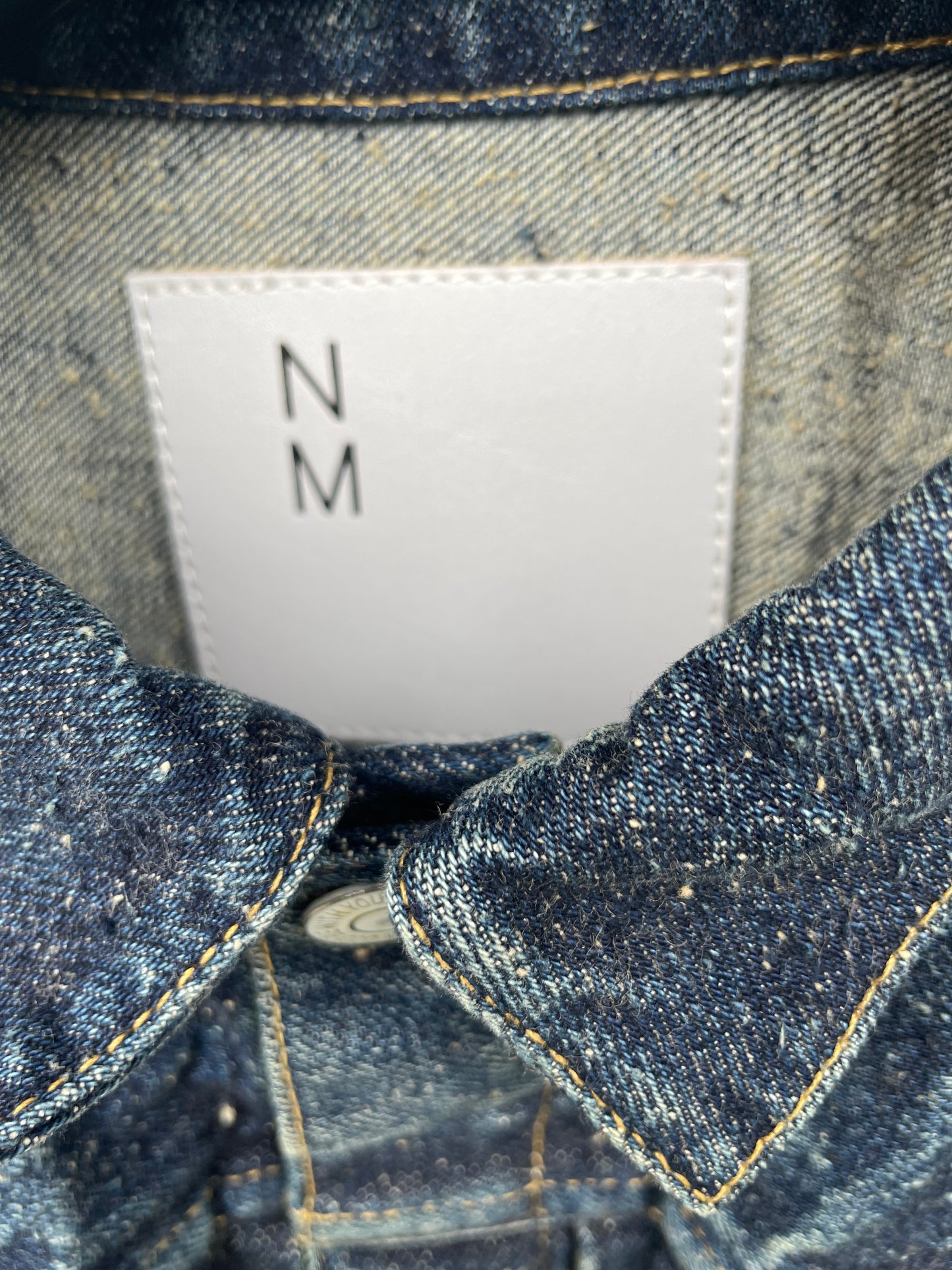 2066SSJK-YY-0001 #001 T-BACK DENIM JACKET