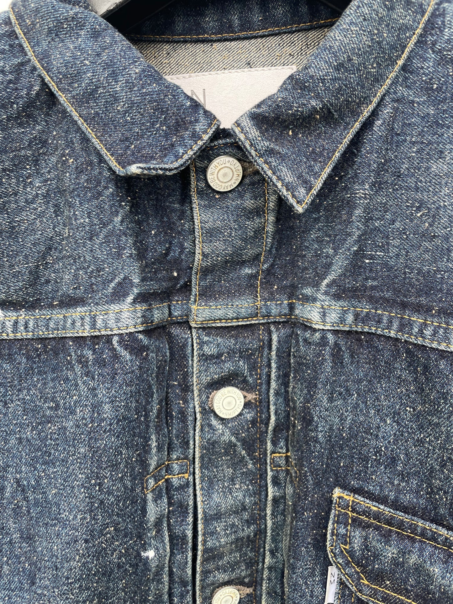 2066SSJK-YY-0001 #001 T-BACK DENIM JACKET