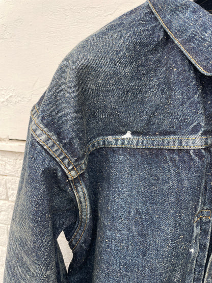 2066SSJK-YY-0001 #001 T-BACK DENIM JACKET