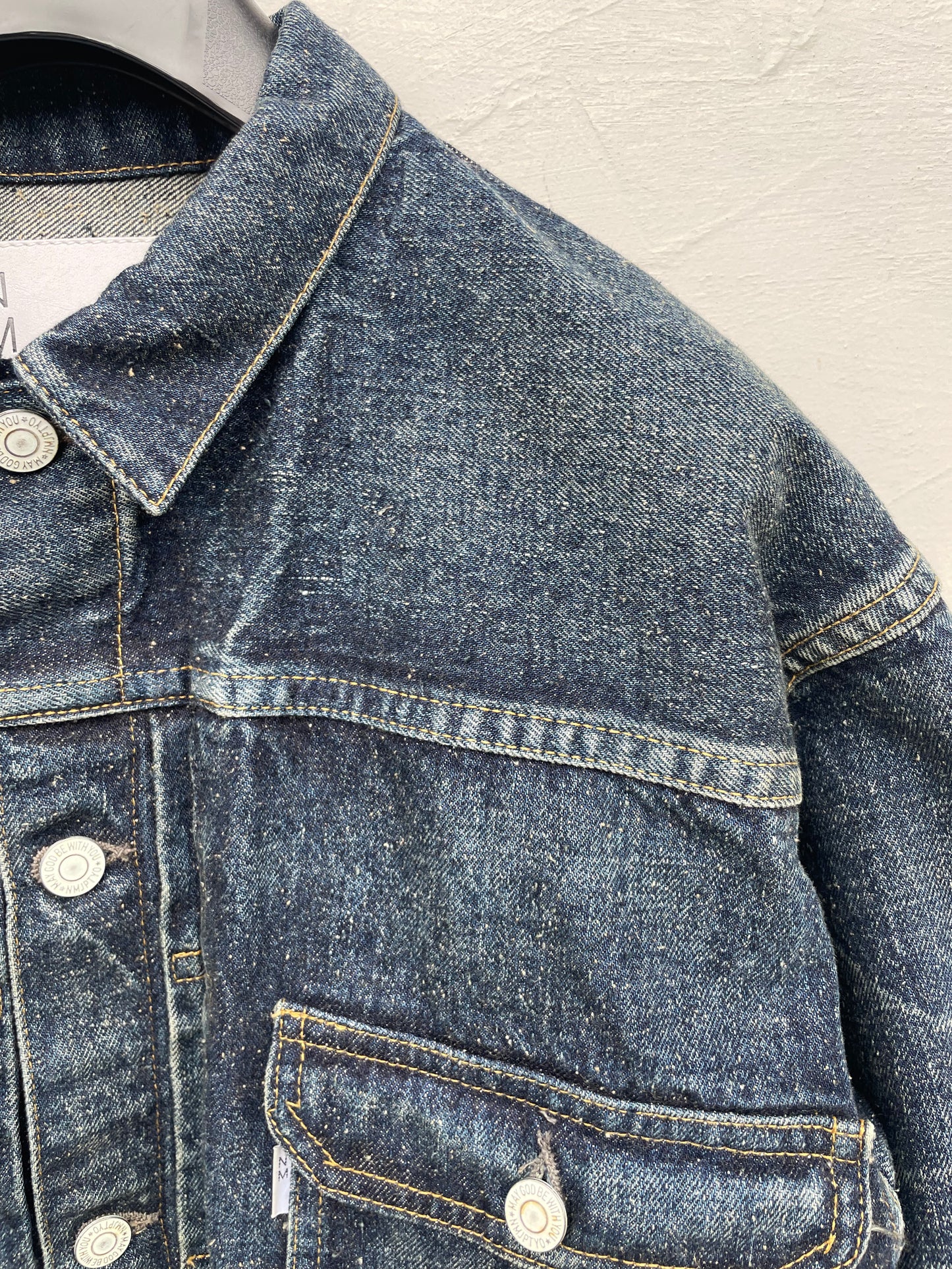 2066SSJK-YY-0001 #001 T-BACK DENIM JACKET