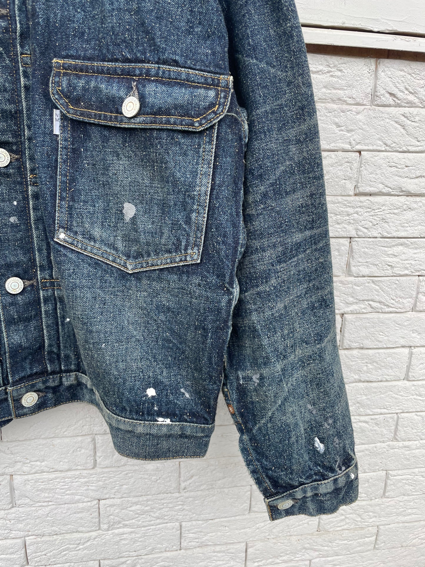 2066SSJK-YY-0001 #001 T-BACK DENIM JACKET