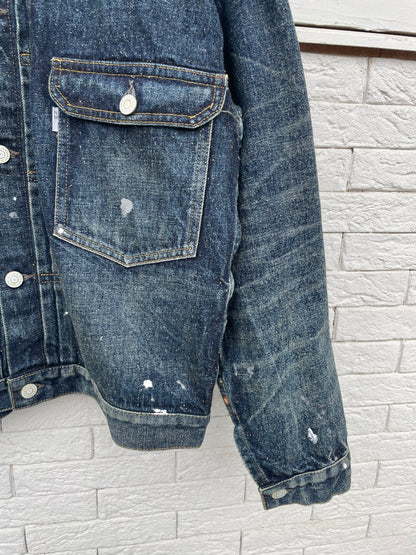 2066SSJK-YY-0001 #001 T-BACK DENIM JACKET
