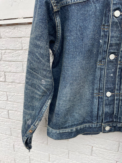 2066SSJK-YY-0001 #001 T-BACK DENIM JACKET