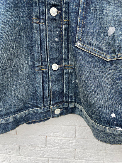 2066SSJK-YY-0001 #001 T-BACK DENIM JACKET