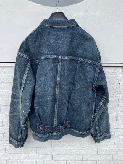 2066SSJK-YY-0001 #001 T-BACK DENIM JACKET