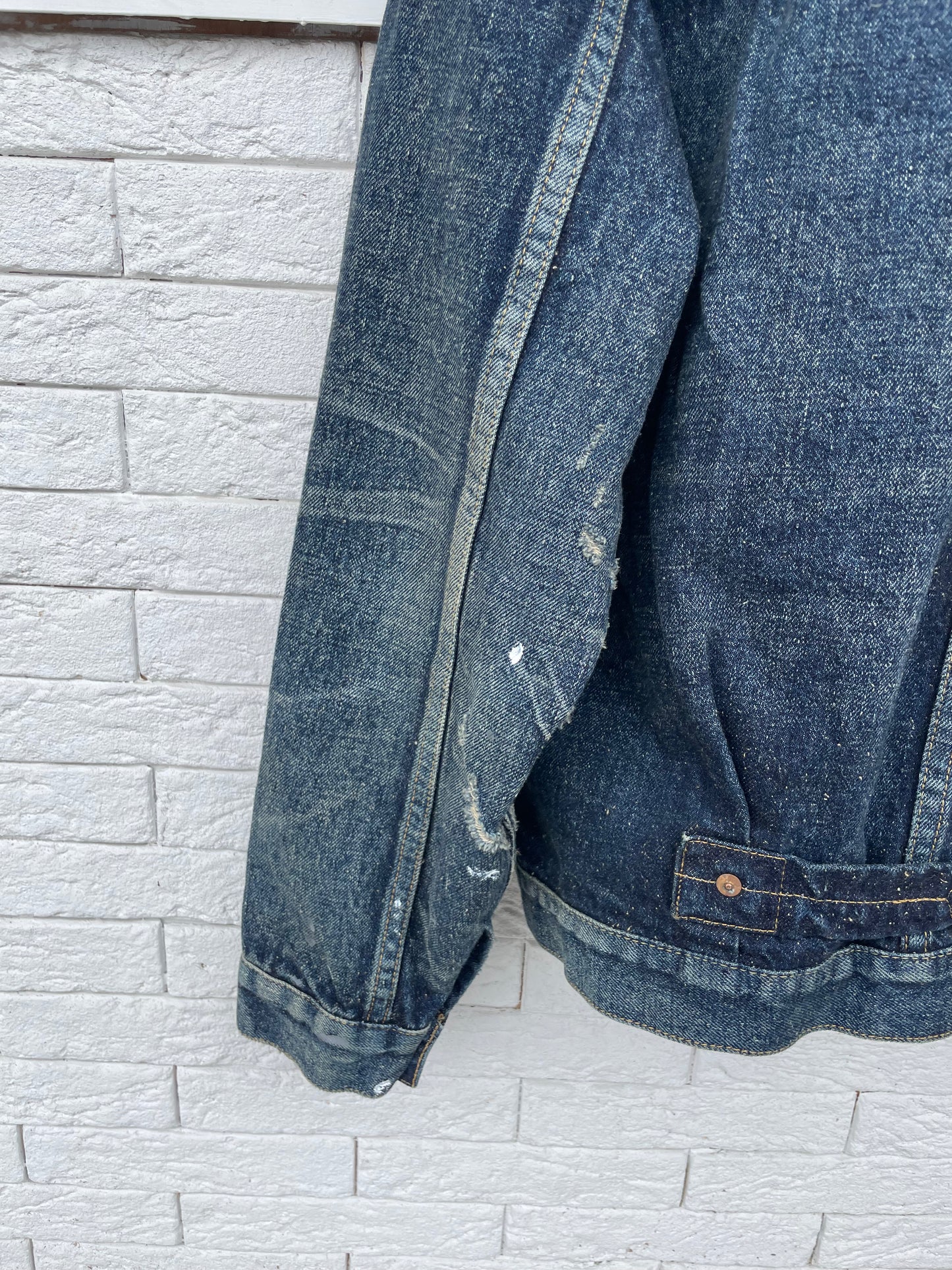2066SSJK-YY-0001 #001 T-BACK DENIM JACKET