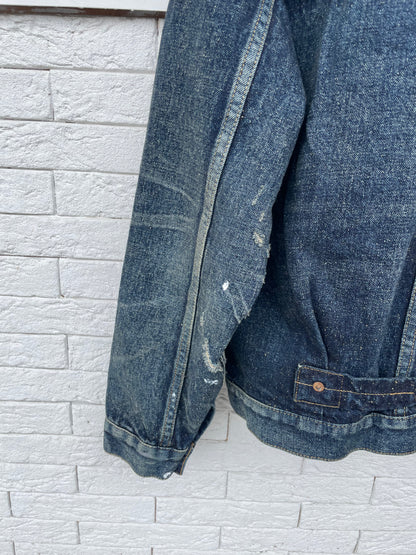 2066SSJK-YY-0001 #001 T-BACK DENIM JACKET