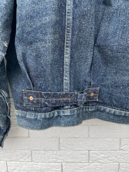 2066SSJK-YY-0001 #001 T-BACK DENIM JACKET
