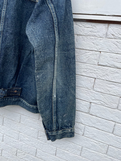 2066SSJK-YY-0001 #001 T-BACK DENIM JACKET