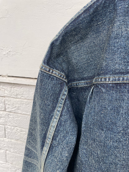 2066SSJK-YY-0001 #001 T-BACK DENIM JACKET