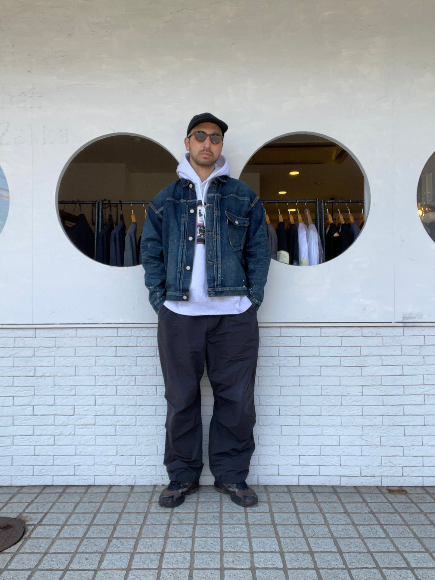 2066SSJK-YY-0001 #001 T-BACK DENIM JACKET